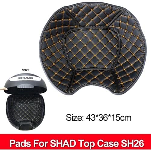 Vcoros Saddle Bags Compressible Motorcycle Tail Bag Multi-functional For Most Motobike Moto Bag Portable inner pad for SHAD