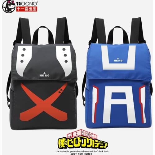 My Hero Academia Boku No Hero Akademia Bakugou Katsuki Backpack Cosplay Shoulders Bag For Traveler Student 39*15*30CM