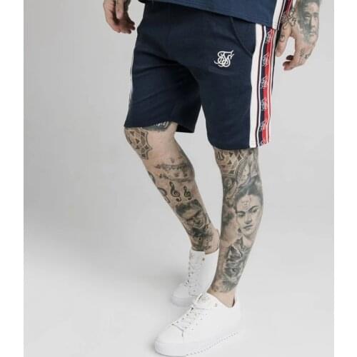 Sik Silk Mens Shorts Summer Brand Clothing Hip Hop Streetwear Male Short Pant Siksilk Casual Silk Silk Shorts Men