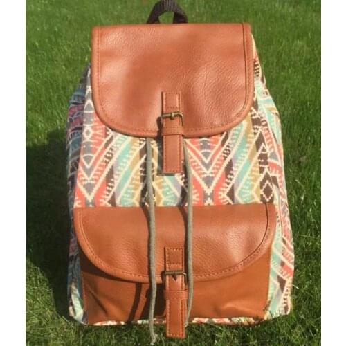 Leisure womens backpack multi-pocket travel backpack