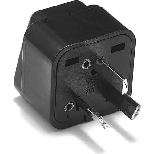 100pcs Universal AU Travel Adapter Swiss Brazil US UK Euro EU To AU Part-insulated Plug Adapter Power Charger Socket AC Outlet