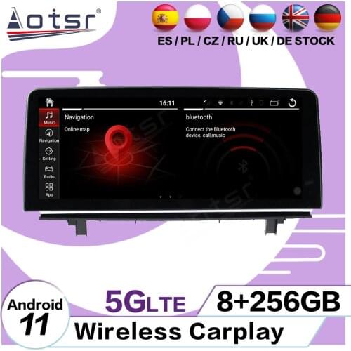 256GB Carplay Android 11 Multimedia Player For BMW X5 X6 2008 2009 2010 2011 2012 2013 2014 GPS Auto Car Stereo Radio Head Unit