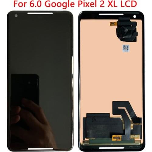AAA Quality Pixel 2xl LCD For HTC Google Pixel 2 XL LCD Display 6.0'' Touch Screen Digitizer Assembly Pixel 2 XL Screen Repair