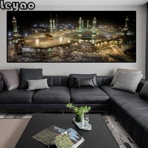 Al-Masjid Al-Haram Landscape diamond embroidery 3d diy diamond painting full diamond mosaic Night View of Mecca Muslim Art