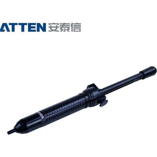 AT-E330A/AT-E330P/AT-E210D tin suction gun dross extractor to remove waste tin residue black anti-static tin sucker