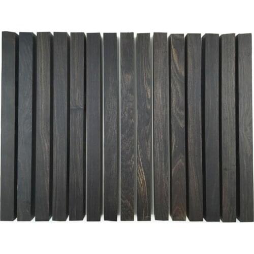 Diy Wood Unfinished Wood Mahogany East African Ebony Red Sandalwood Wood Slices Wooden Pieces for Craft Wood Decoration