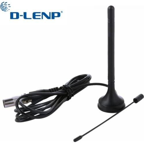 Dlenp 3dBi Indoor Digital DVB-T TV Antenna Freeview HDTV Aerial Booster Dual Band DVB-T2 Aerial