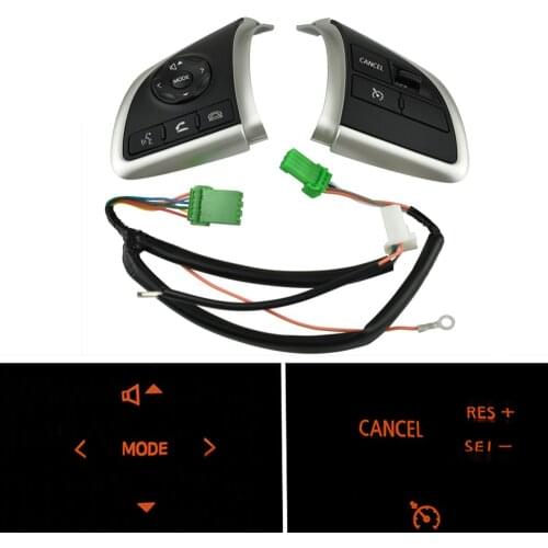 New Steering Wheel Control Cruise Control Switch Buttons For Mitsubishi L200 Xpander Outlander ASX Mirage G4