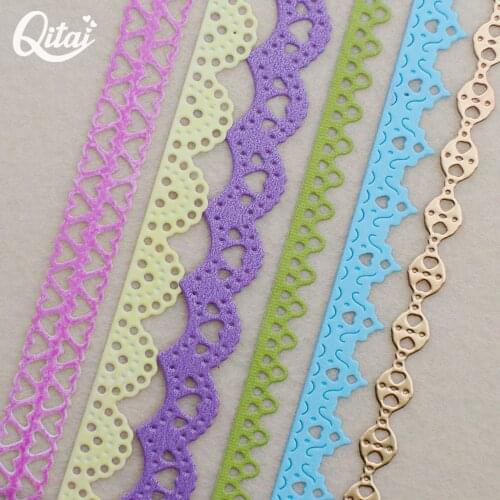 6pcs/Set Lace Decorative Edges Cutting Dies New 2020 Stencils DIY Scrapbook Embossing Craft Album Paper Cards MD360