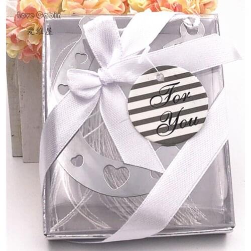 Love in U Bookmark Wedding Favors And Gifts Wedding Supplies Wedding Souvenirs Wedding Gifts For Guests 50pcs