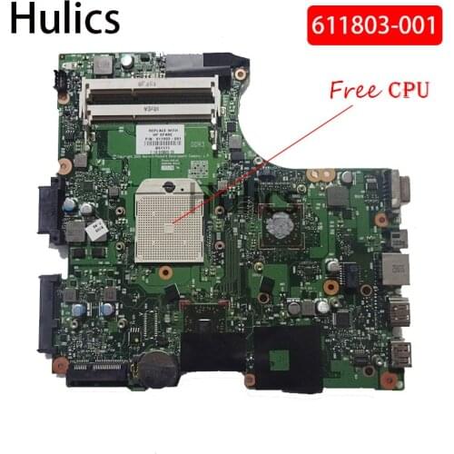 Hulics Original 611803-001 Motherboard For HP 625 325 CQ325 CQ625 425 Laptop Main board DDR3 free CPU