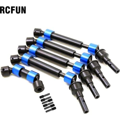 Metal Front /Rear Telecope CVD Drive shafts For 1/10 TRAXXA E REVO 2.0 PARTS