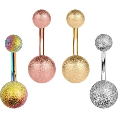 TJP 5pcs/lot Trendy Stainless Steel Piercings Ombligo Navel Button Piercings Dangle Earrings Belly Piercings Body Jewelry
