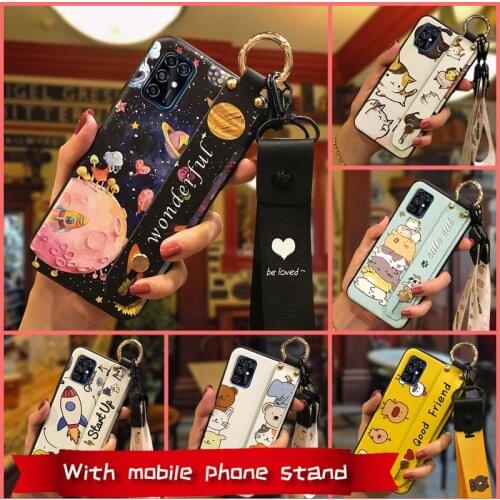 Original New Phone Case For ZTE Blade A31 Durable Cute Cartoon Kickstand TPU For Woman Silicone
