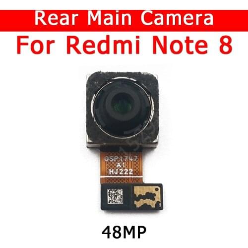 Original Main Big Rear Camera For Xiaomi Redmi Note 8 Note8 Back Camera Module Flex Replacement Spare Repair Parts