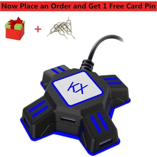 For ps4 Playstation 4 Keyboard Mouse Adapter KX USB Game Controller Adapter Converter for Xbox Nintendo Switch Accessories