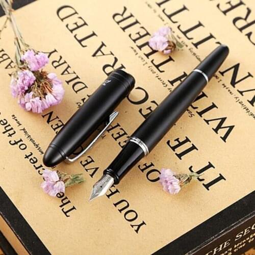 Picasso 932 Top Quality Inherit Matte Black Fountain Pen Iridium Fine Nib Classic Gift Box Optional For Office Home Gift Pen