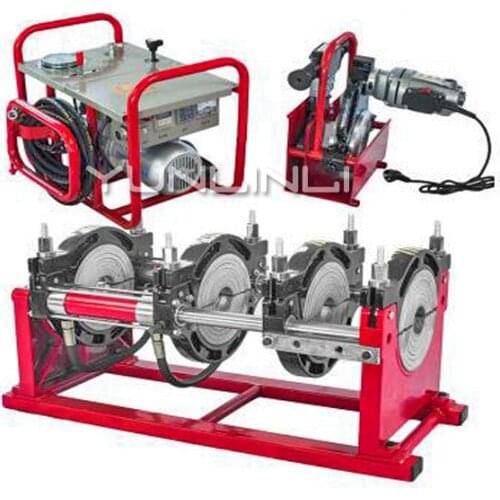Huajin PE Pipe Hot-melt Welding Machine Butt Machine Hydraulic Hot Melt Pipe Welding Machine Hydraulic 63-250