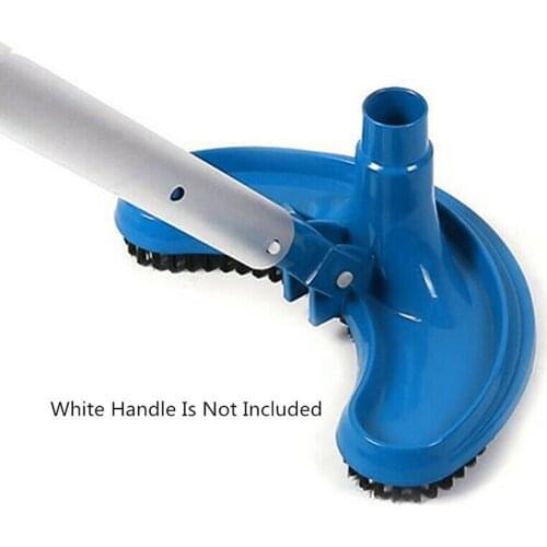 Swimming Pool Suction Vacuum Head Brush Cleaner Half Moon Flexible Swimming Pool Curved Suction Head Cleaning Tool Pool Suction