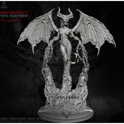 85mm Resin model kits figure colorless and self-assembled TD-2379