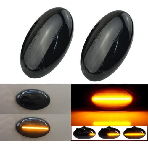 Car Accessories Dynamic Blinker LED Turn Signal Side Marker Lights For Mercedes-Benz W168 W639 W447 Citan W415 Smart 450 452