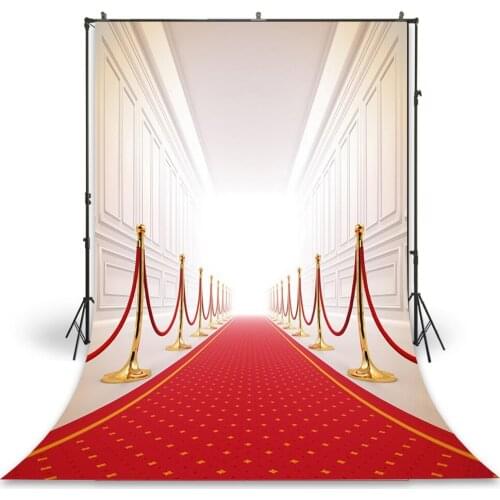 HUAYI Photography Backdrop Newborns Baby Child Photo Booth Background Stage Red Carpet Studio Birthday Photo Backdrop XT-2734