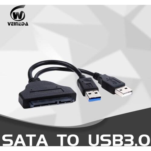 SATA3 USB3.0 To SATA Cable for 2.5" SSD Internal Exteral HDD Data Cable with OTG Function Instead 2.5" HDD case