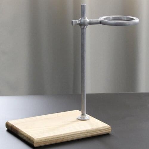 Coffee Dripper Stand Coffee Filter Brewing Holder Wooden Base for Home Cafe