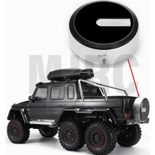Suitable for 1/10 analog climbing car SCX10 AXIAL D90 90046 JEEP TRAXXAS TRX-4 G500 TRX6 G63 backup tire cover spare tire cover
