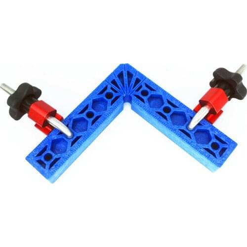 TOP L-Shaped Auxiliary Fixture 90 Degrees Positioning Splicing Board Panel Fixed Clip Square Ruler Woodworking Tools