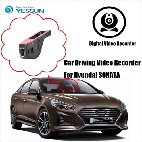 YESSUN For Hyundai SONATA Car DVR Driving Video Recorder - Front Dash Camera HD 1080P Not Rear Back Camera