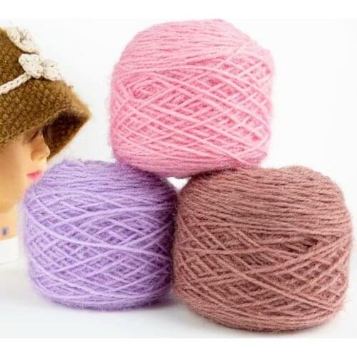 150g/ball Squirrel Fluffy Clumps Bright Silk Gold Velvet Thread In A Thick Diy Woven Hat Scarf Crochet Horsehair Wool