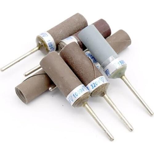 5PCS 180-5000 Grit Wet Dry Sandpaper Sanding Bar Rod Abrasive Wheel for Rotary Tool