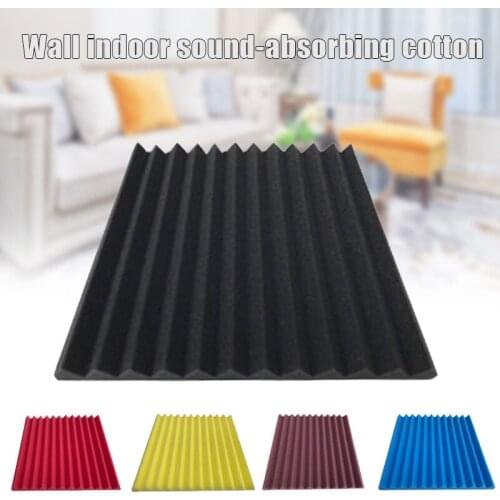 Acoustic Foam Panels Soundproof Studio Wedges Tiles for Karaoke Music Room Home 1 Sq Ft XR-Hot