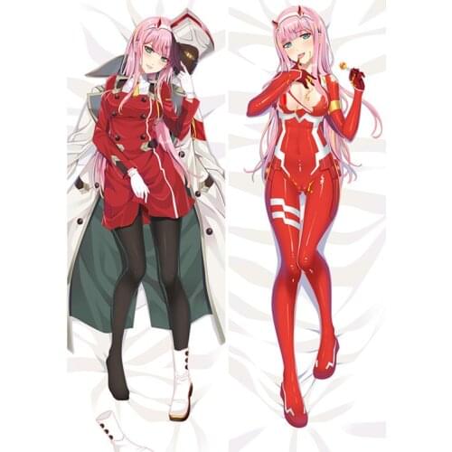 Anime DARLING in the FRANXX-zero Dakimakura Pillow Cover Case Double-sided Bedding Hugging Body Pillowcase