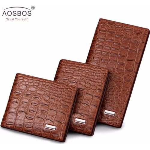 Aosbos Men's Wallets