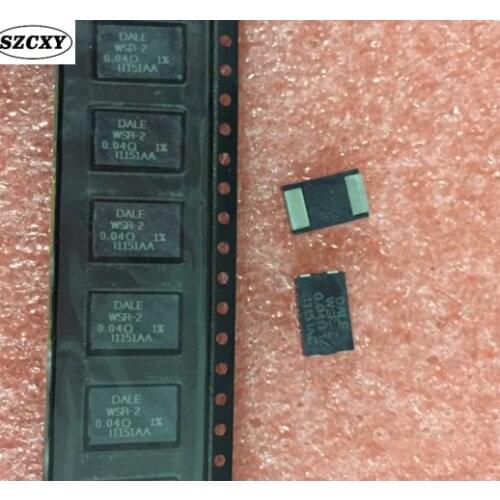 Audio axial capacitance WSR2R0400FEA SMD 0.04 OHM 1% 2W 4527 WSR-2 0.04R