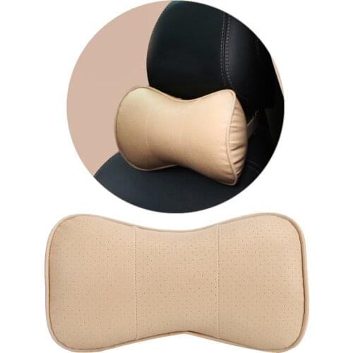 Auto Pillow Neck Rest Headrest Comfortable Cushion Pad Washable
