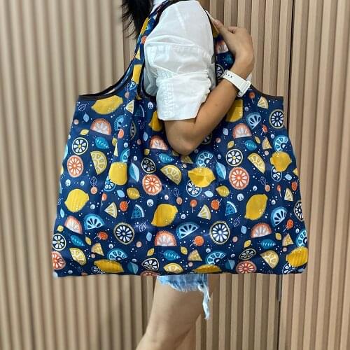 Large size reusable womens handbag thickened Oxford cloth shopping bag environmental protection bag tote bag 2021