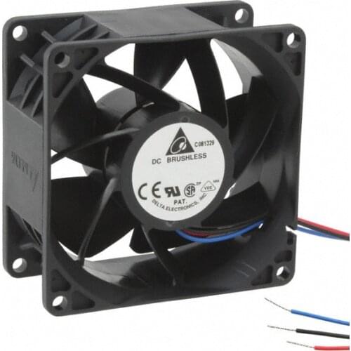 Original authentic Delta QFR0812UHE DC12V 1.70A 8CM 8038 4-wire DC cooling fan