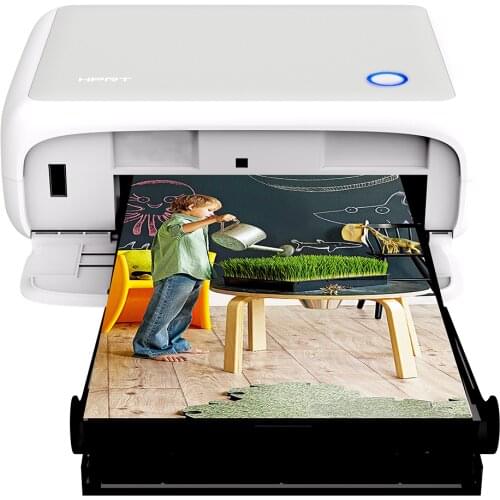 HPRT CP4000L Photo Printer 4x6inch Heat Sublimation Finely Restore True Color Auto Multiple Wireless Remote BT Portable Impresor