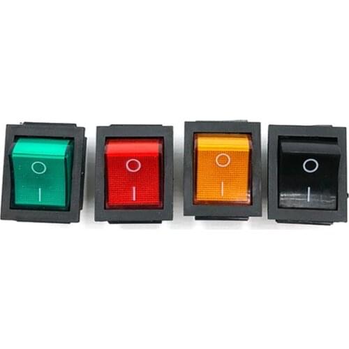 Kcd7 ship switch power button 4-pin 6-pin rocker button kcd4 ship switch wholesale