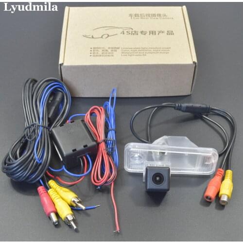 LYUDMILA Power Relay Back up Reverse Parking Camera For Hyundai Santa Fe 2013~2015 Car Rear View Camera HD CCD NIGHT VISION
