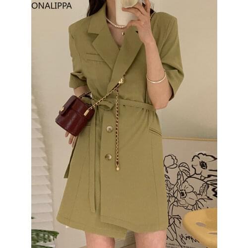 Офисные летние платья Onalippa China At AliExpress