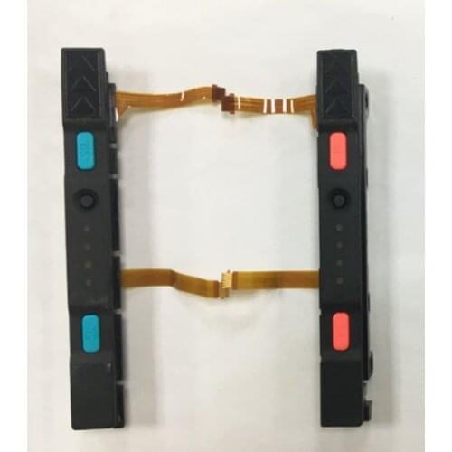 Original used LR L R For NS Switch Joycon JOY-CON Right Left Plastic Slider With button Rail Assembly Repair Parts