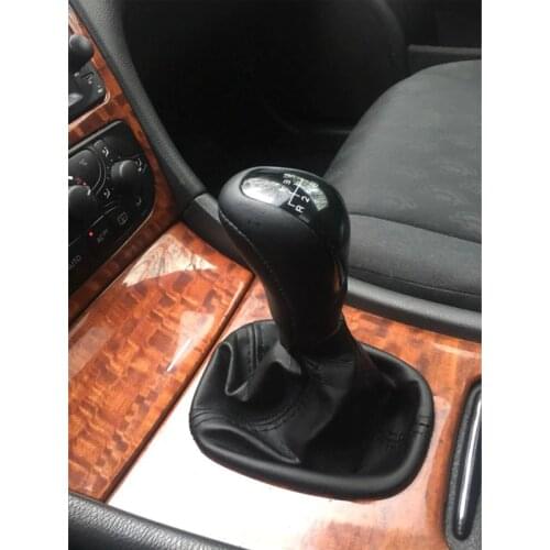 5 Gear 6 Speed Car Shift Gear Knob For Mercedes Benz C-Class W202 W208 E-Class W210 W203 S203 W245 W169 2004-2012 W168 1997-2004