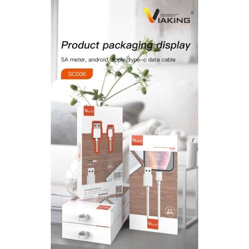 SC006 For Apple iphone TYPE-C Android Samsung fast charging convenient to carry data cable charging cable USB C Charger