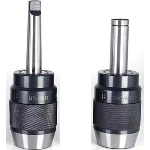 Steel Self-tightening Chuck 0-20mm Steel Self-tightening Keyless B12 B16 B18 B22 Chuck for Lathe Electric Drill Bits