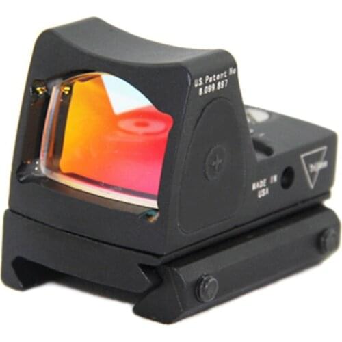 Tactical RMR Reflex Red Dot Sight with Switch for Glock 17 Hunting Red Dot Fit 20mm Pictinny Rail Mounts with Markings
