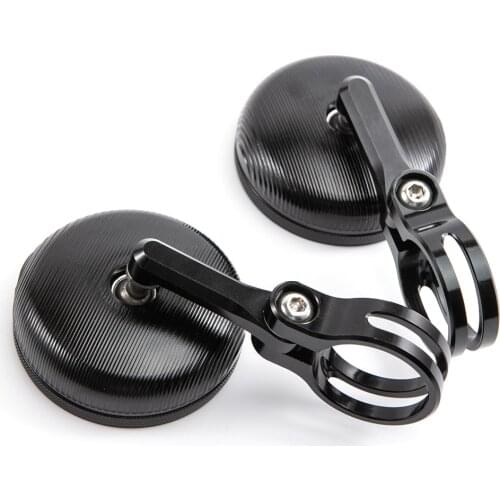 Universal Motorcycle rearview mirror CNC handle ber end mirrors for Triumph Ducati Harley 750 street xl883 1200 X 48 Dyna